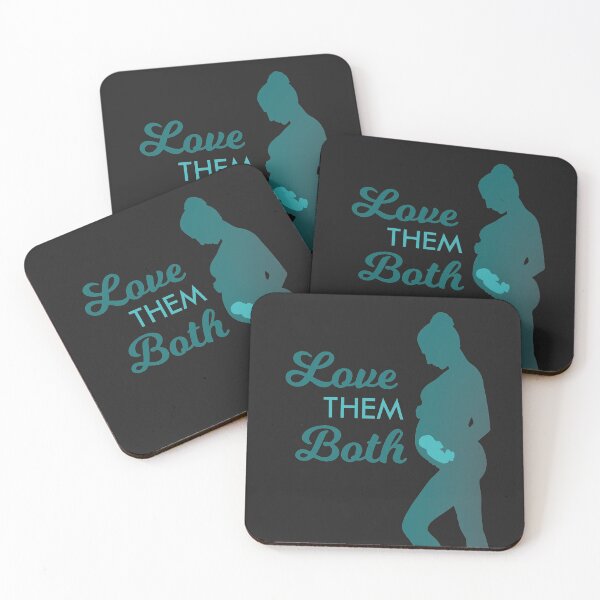 Item preview, Love Them Both (Teal) designed and sold by OpiningUterus.