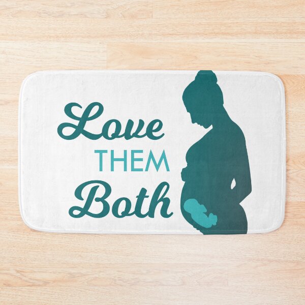 Item preview, Love Them Both (Teal) designed and sold by OpiningUterus.