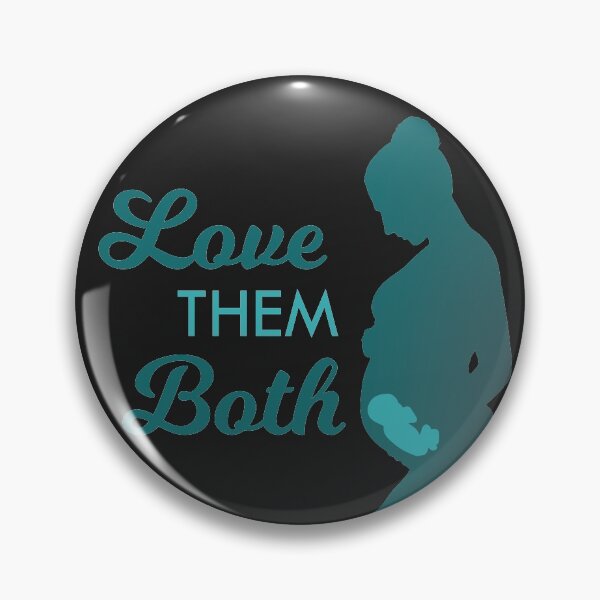 Item preview, Love Them Both (Teal) designed and sold by OpiningUterus.