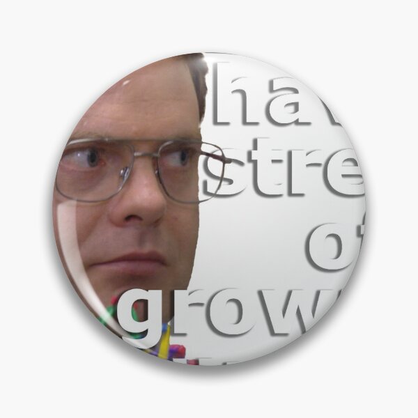 Item preview, I now have the strength of a grown man AND a little baby - Dwight Schrute, The Office (US) designed and sold by Aimjock.