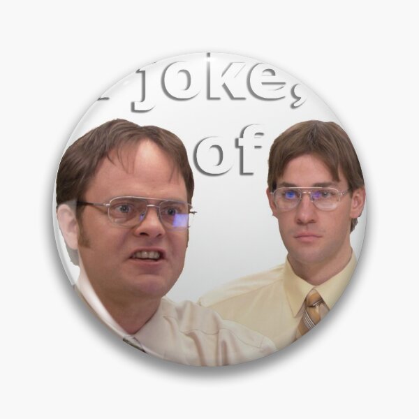 Item preview, Identity theft is not a joke, Jim! Millions of families suffer every year! - Dwight Schrute quote, The Office (US) designed and sold by Aimjock.