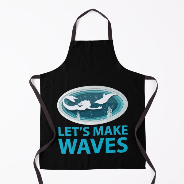 Item preview, let’s make waves. mermaid designed and sold by doctors-apparel.