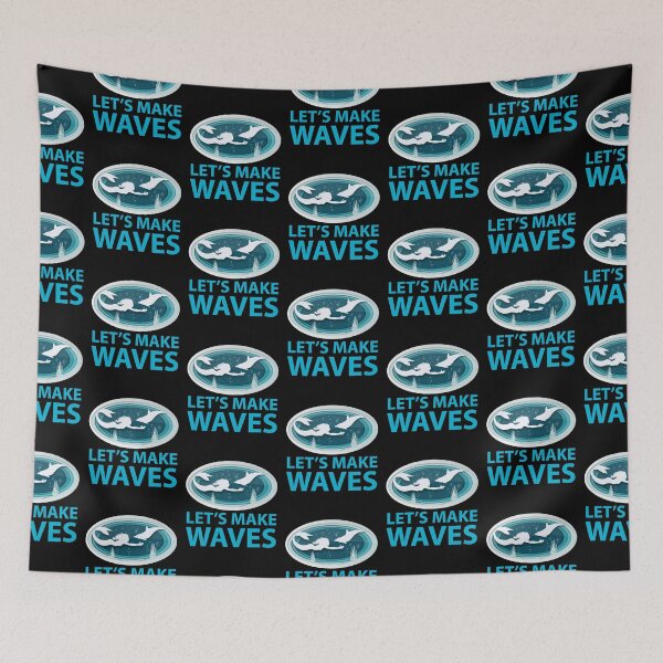 Item preview, let’s make waves. mermaid designed and sold by doctors-apparel.
