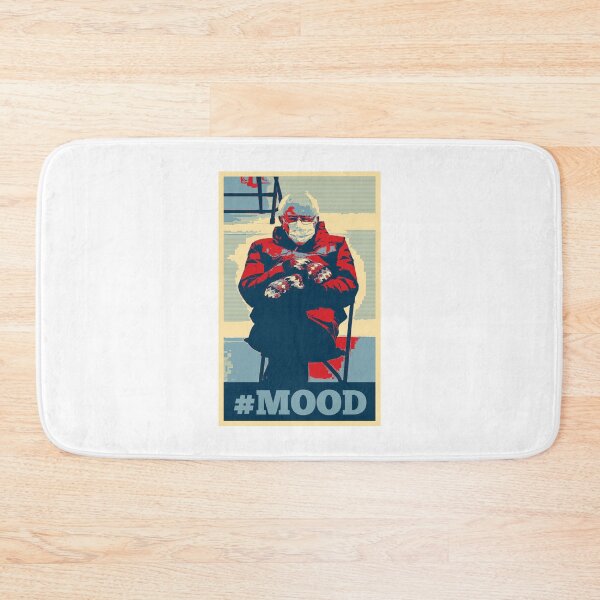 Item preview, Bernie Sanders Funny Meme Mittens Sitting Chair Inauguration designed and sold by LifeQuotes.