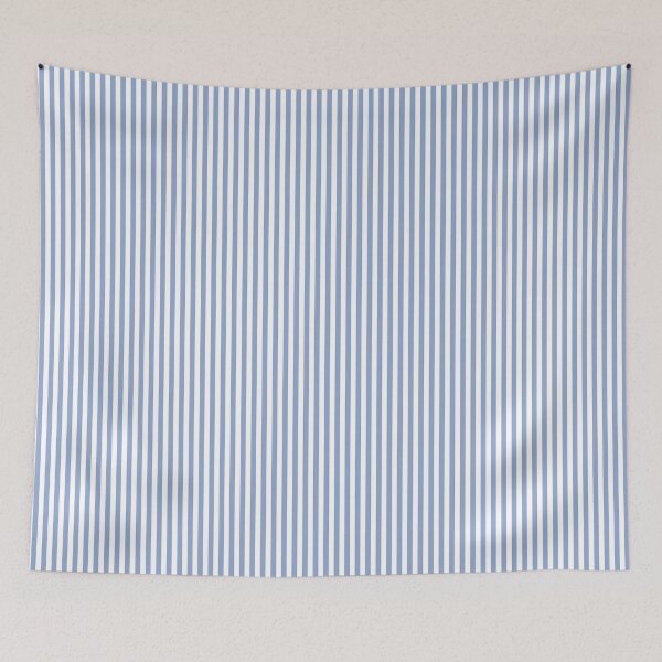 Item preview, vertical stripes (light blue and white) designed and sold by quinnhopp.