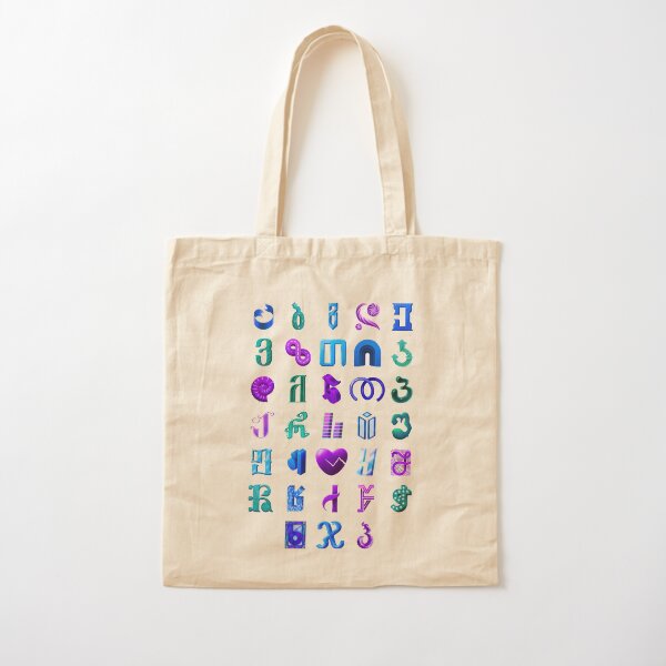 Geolte - Lettering Print Tote Bag