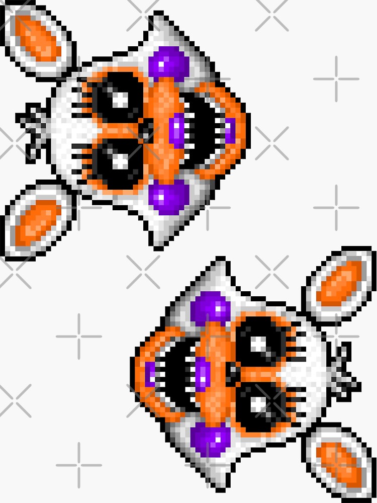 Lolbit - FNAF World - Pixel Art Art Board Print for Sale by