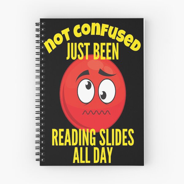 Item preview, NOT CONFUSED JUST BEEN READING SLIDES ALL DAY FUNNY MEDICAL LABORATORY SCIENTIST  designed and sold by Hippiesole.