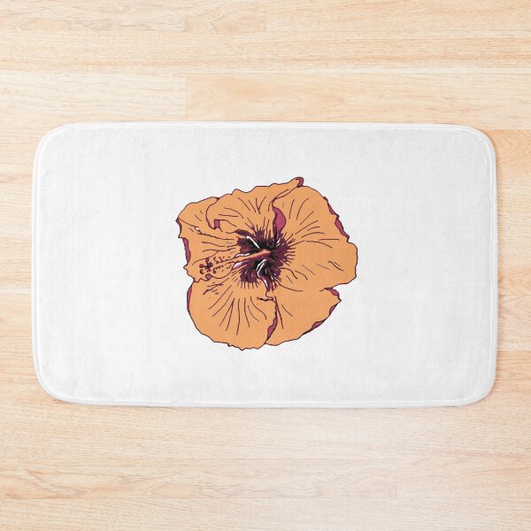Item preview, Bright Orange Hibiscus designed and sold by Betty Mackey.