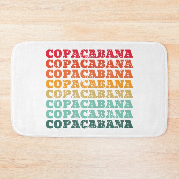 Item preview, Copacabana - repeated retro vintage sunset colors with a distressed design effect designed and sold by Rhu Creations.