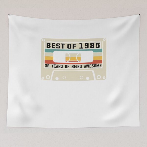 Item preview, Vintage Best Of 1985 36 Years Old Birthday Cassette Tape designed and sold by binly123.