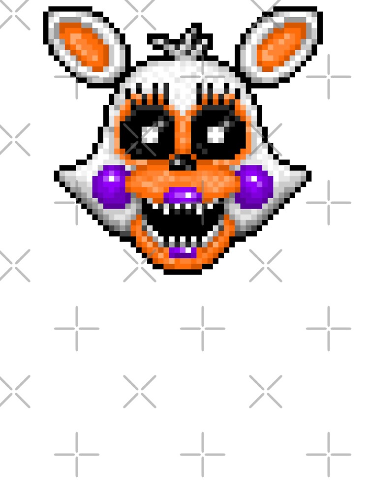 Lolbit - FNAF World - Pixel Art | Acrylic Block