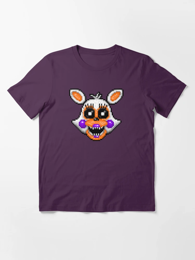 Lolbit-Fnaf World-Pixel Art Women T-Shirt Crewneck Casual Short Sleeve Tops  Summer Tees Five Nights At Fnaf 1 2 3 4 Pixel Art - AliExpress