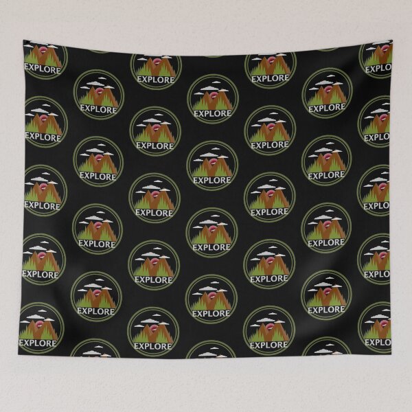 Item preview, Explore Mountain Red Sunset Design designed and sold by Zurickdesigns.