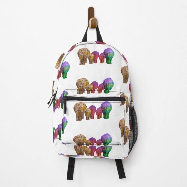 Item preview, Rainbow Elephants - Patterned Elephant Bums! designed and sold by TheKingdomAttic.