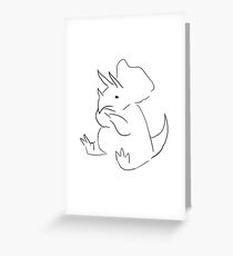 Dinosaur Greeting Card