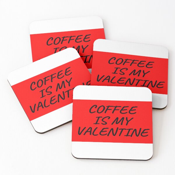 Item preview, Coffee is my valentine designed and sold by Samvy.