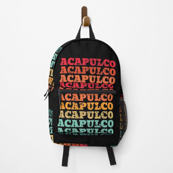 Item preview, Acapulco - repeated retro vintage sunset colors with a distressed design effect designed and sold by Rhu Creations.