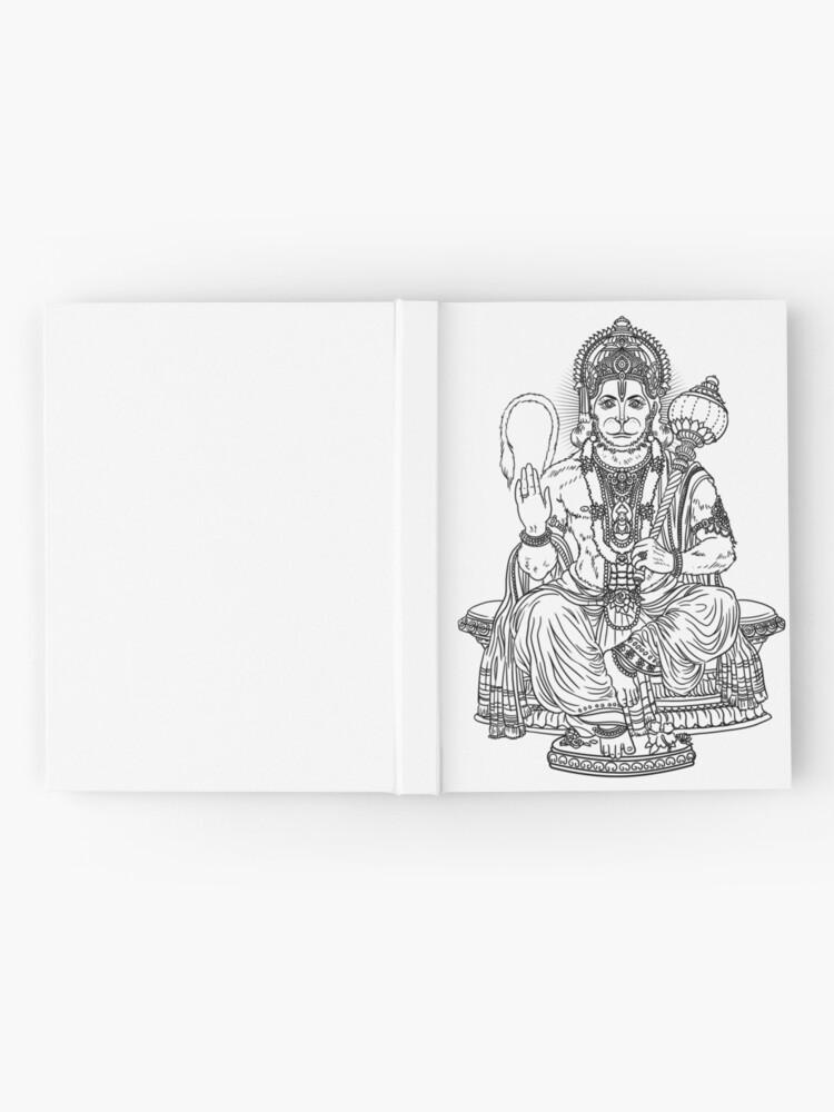 Handmade Pencil Graphite Hanuman Ji Sketch Beautiful Unique Gift for Loved  Ones. - Etsy