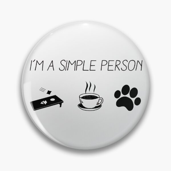 Item preview, Cornhole Simple Folks, Funny Cornhole Design, Cornhole Quote  designed and sold by Aerial Addicts.