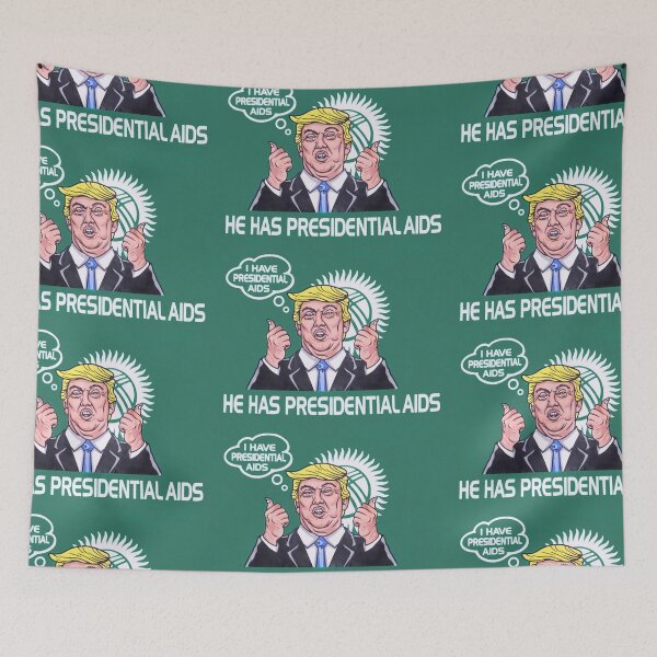 Item preview, I HAVE PRESIDENTAL AIDS CoolShirtz/Cold Ones t-shirt (REPRODUCTION) designed and sold by LargSosig7.