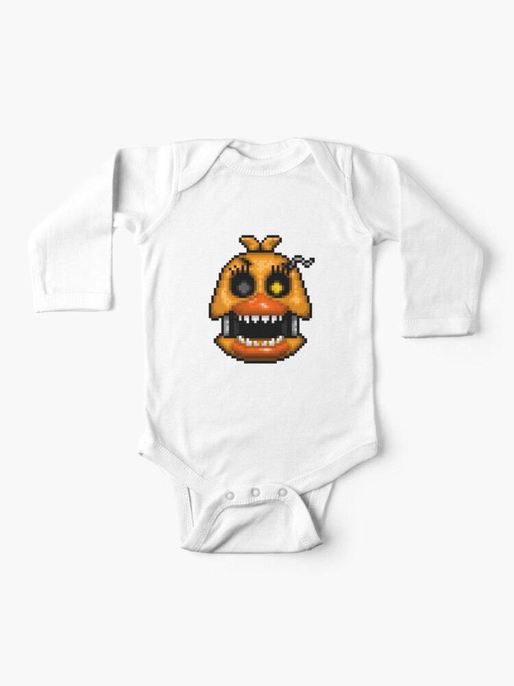 Adventure Nightmare Fredbear - FNAF World - Pixel Art Baby One-Piece for  Sale by GEEKsomniac