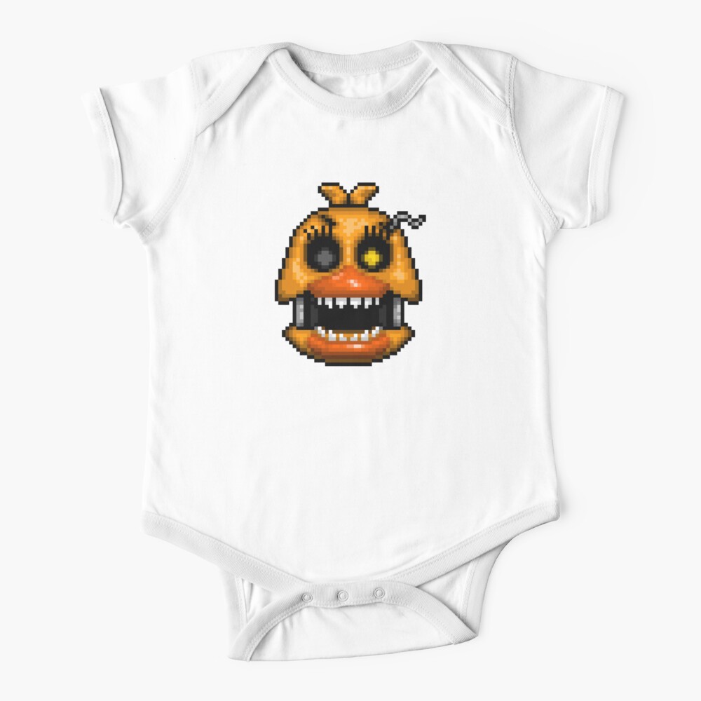 Adventure Nightmare Fredbear - FNAF World - Pixel Art Baby One-Piece for  Sale by GEEKsomniac