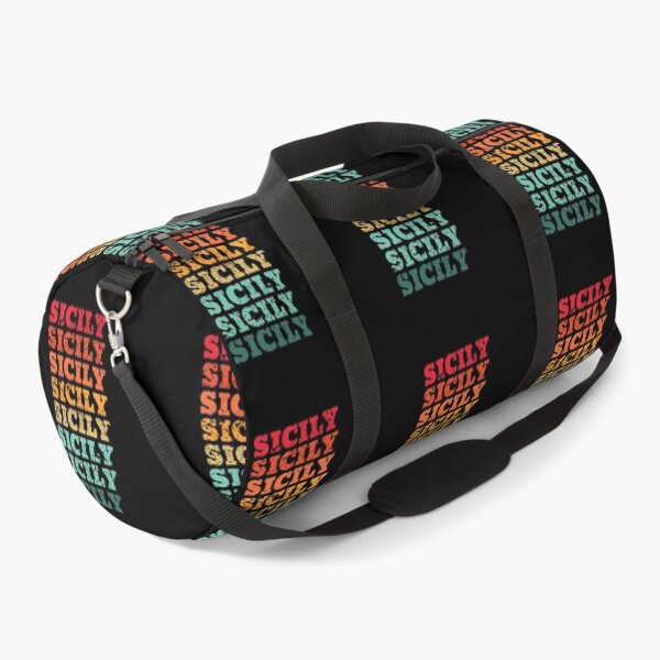 Item preview, Sicily - repeated retro vintage sunset colors with a distressed design effect designed and sold by Rhu Creations.