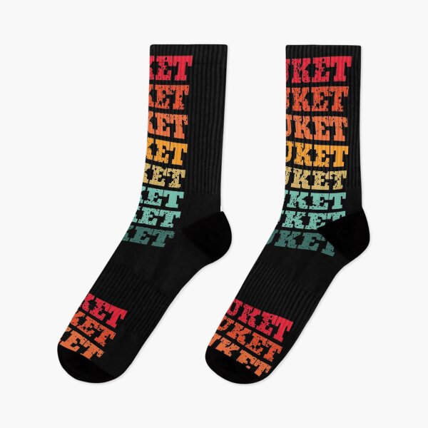 Item preview, Phuket - repeated retro vintage sunset colors with a distressed design effect designed and sold by Rhu Creations.