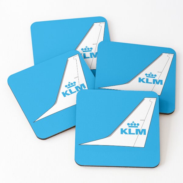 Item preview, KLM Royal Dutch Airlines Boeing 737-800 Post-2002 Tail (Left Facing) designed and sold by aspinworks.