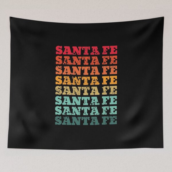 Item preview, Santa Fe - repeated retro vintage sunset colors with a distressed design effect designed and sold by Rhu Creations.