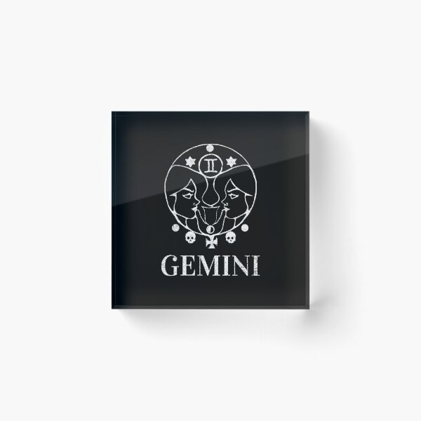 Item preview, Gemini The Twins Zodiac Symbolism designed and sold by LadyZodiac.