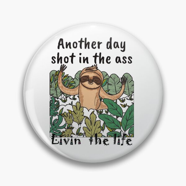 Item preview, Sloth Living The Lazy Life designed and sold by StormyMuse.