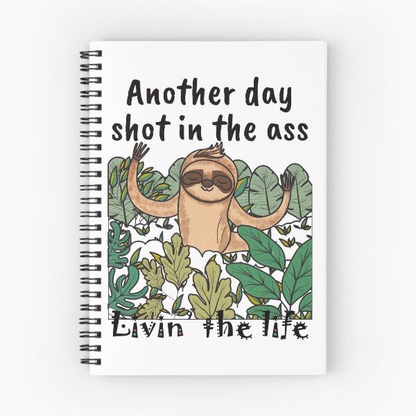 Item preview, Sloth Living The Lazy Life designed and sold by StormyMuse.