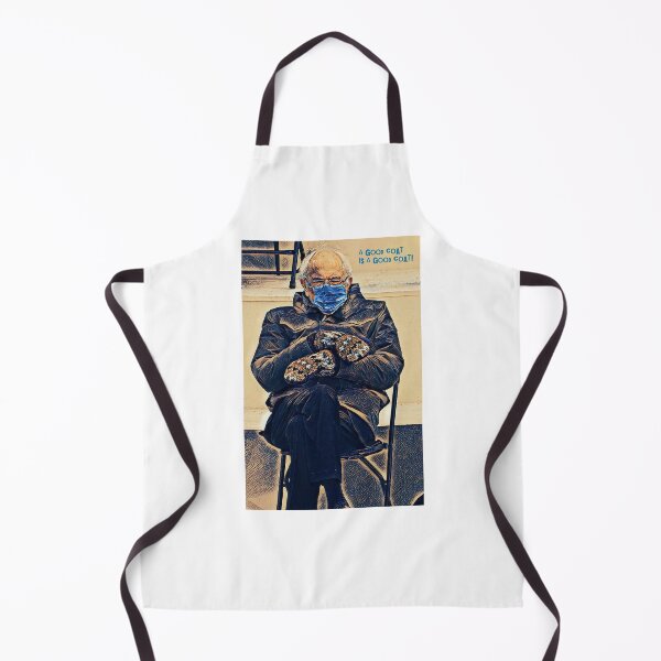 Item preview, Bernie Sanders Funny Meme Mittens Sitting Chair Inauguration designed and sold by LifeQuotes.