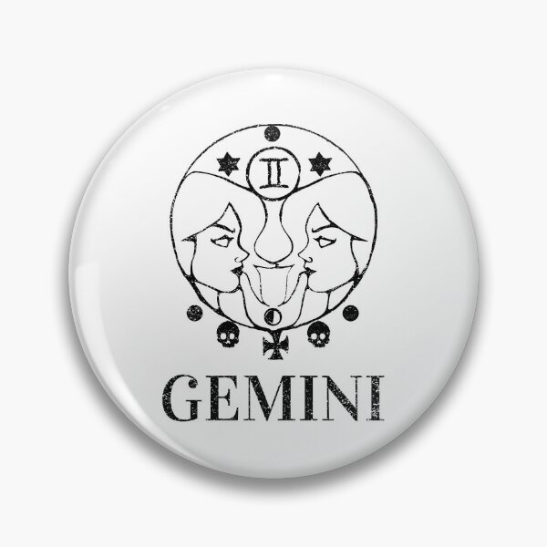 Item preview, Gemini The Twins Zodiac Symbolism designed and sold by LadyZodiac.