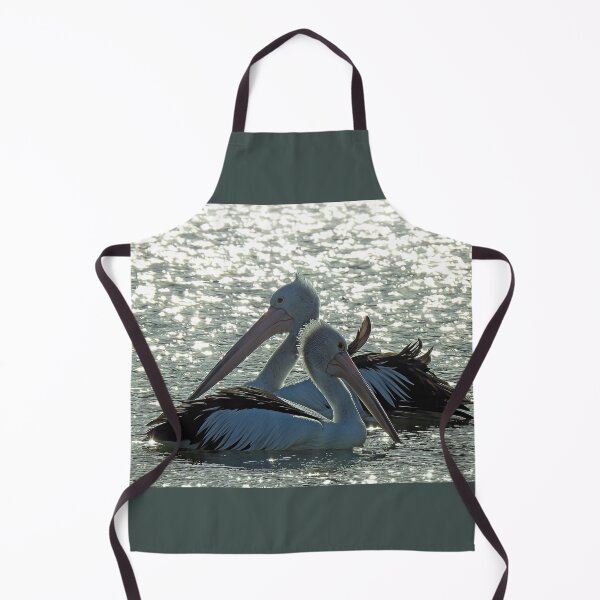 Item preview, just passing, pelicans gather in the summer sun. designed and sold by Trish Hart.