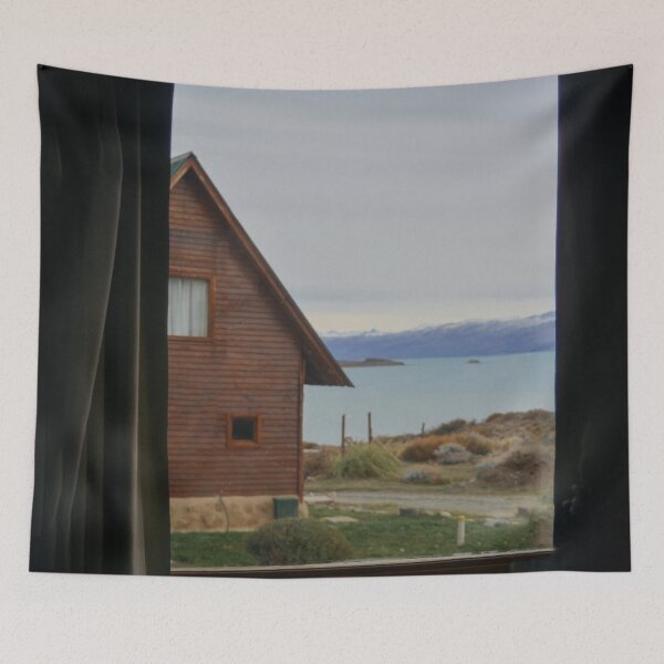 Item preview, View from a cabin window in Calafate, Argentina  designed and sold by julidescole.