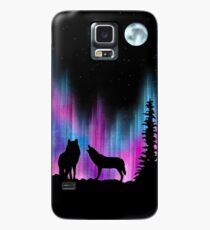 Aurora Wolves 1 by Leslie Berg Case/Skin for Samsung Galaxy