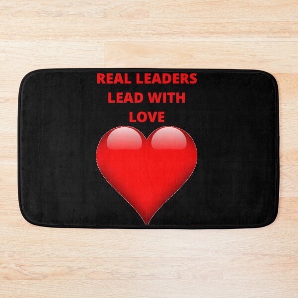 Item preview, Real Leaders Lead With Love designed and sold by uniqueitems.
