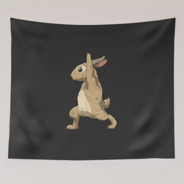 Item preview, Rabbit Yoga Pose Rabbit Meditation Rabbit Doing Yoga designed and sold by MaryWhi43.