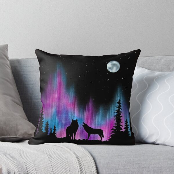 Item preview, Aurora Wolves 1 by Leslie Berg designed and sold by Leslie Berg.