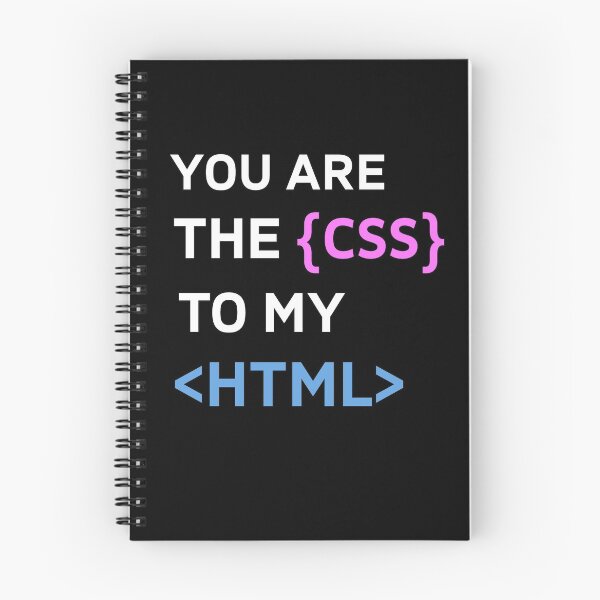 Item preview, You are the CSS to my HTML - Programmer & Web Developer Gift Valentines Day designed and sold by CHday.
