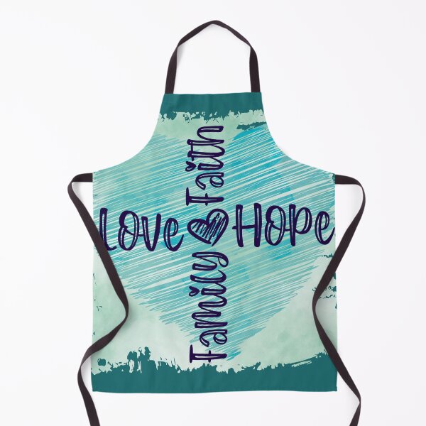 Item preview, Love Hope Family Faith In Blue designed and sold by SprightfulSeeds.