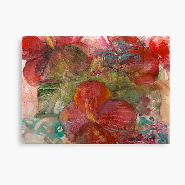 hibiscus eden Canvas Print