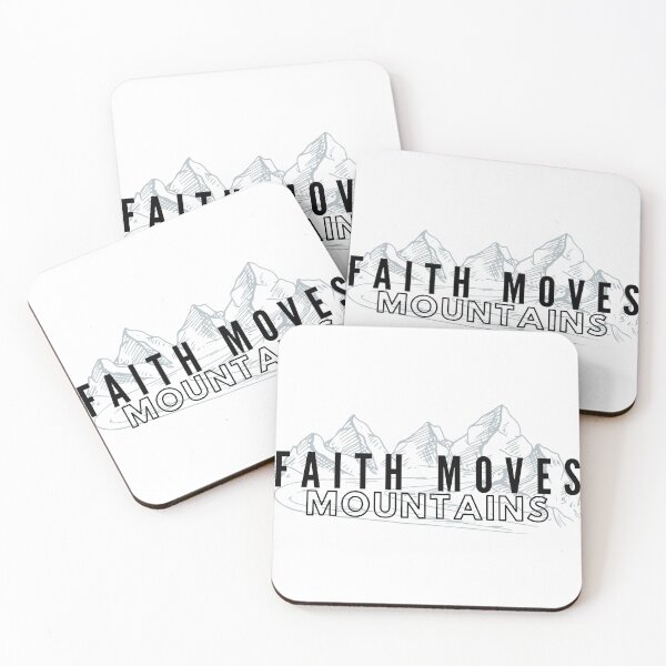 Item preview, Faith Moves Mountains designed and sold by byallieforyou.
