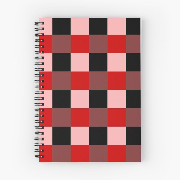 Aperçu de l'œuvre imprimé à carreaux - rouge créée et vendue par kapchi.