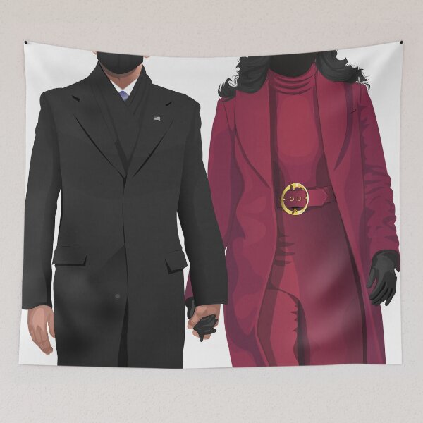 Item preview, Michelle and Barack Obama 2021 Inauguration The Obamas Biden Harris  designed and sold by seazn-trends.