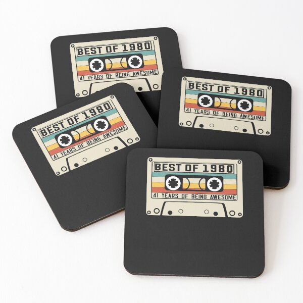 Item preview, Vintage Best Of 1980 41 Years Old Birthday Cassette Tape designed and sold by binly123.