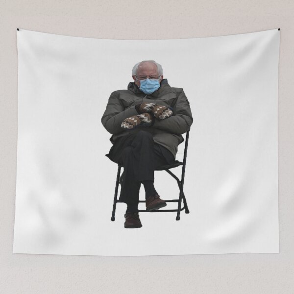 Item preview, Bernie on a chair designed and sold by PERsonalthreads.
